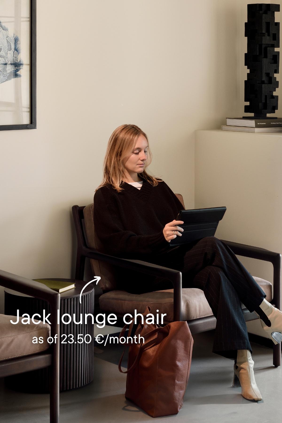 Live Light | Rent the Jack Lounge Chair for your office lounge