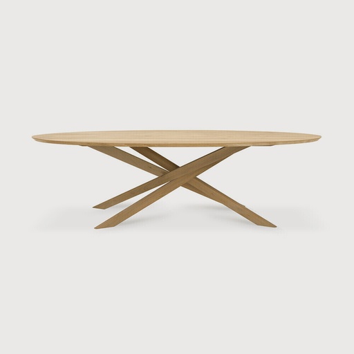[50181] Oak Mikado oval dining table