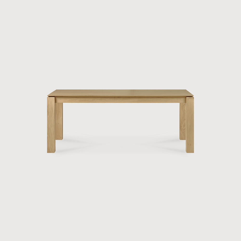 Oak Slice dining table