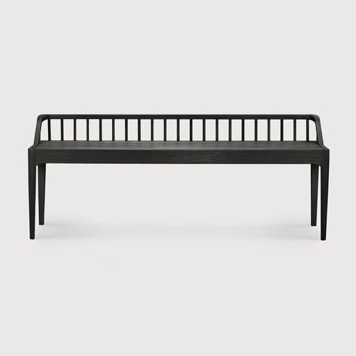 [51234] Spindle bench (Oak Black)