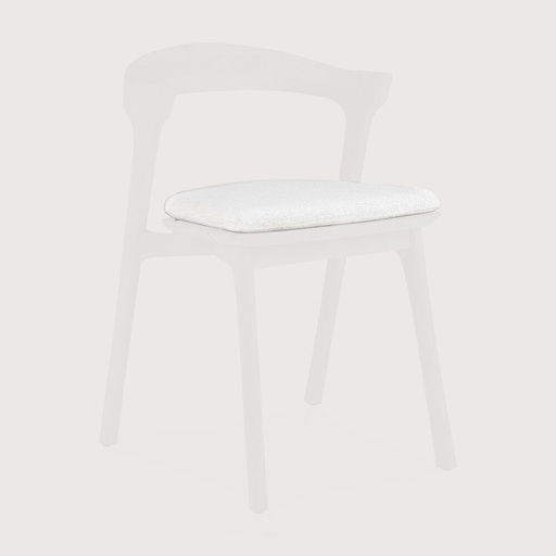 [21096*] Seat cushion Bok outdoor dining chair (Soft off white)