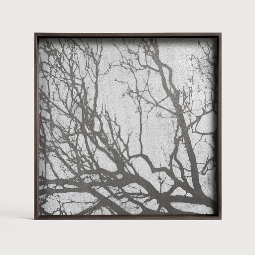 [20568] White Tree wooden tray