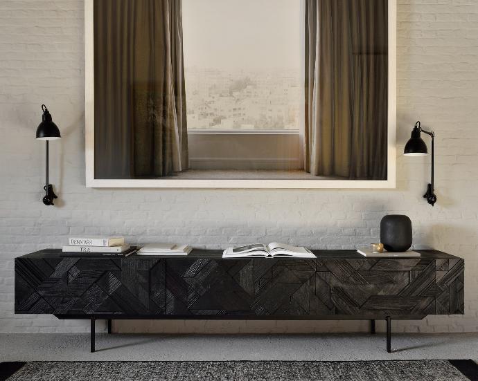 Graphic TV cupboard and lighting | Live Light Graphic TV cupboard and lighting | Live Light