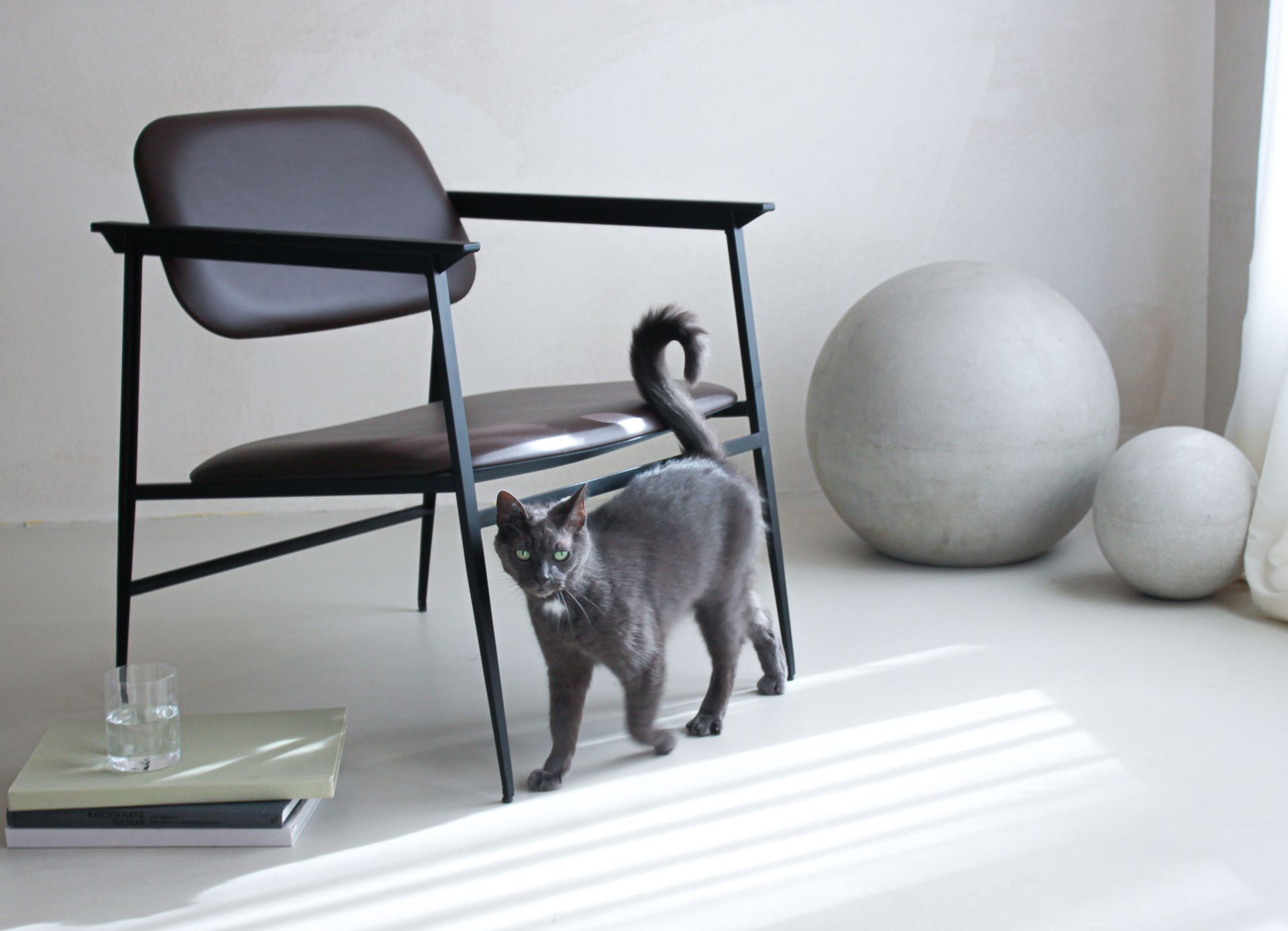 Live Light | Sofie Noyen's home featuring the DC lounge chair