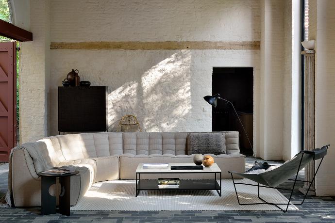Living room with N701 corner sofa | Live Light