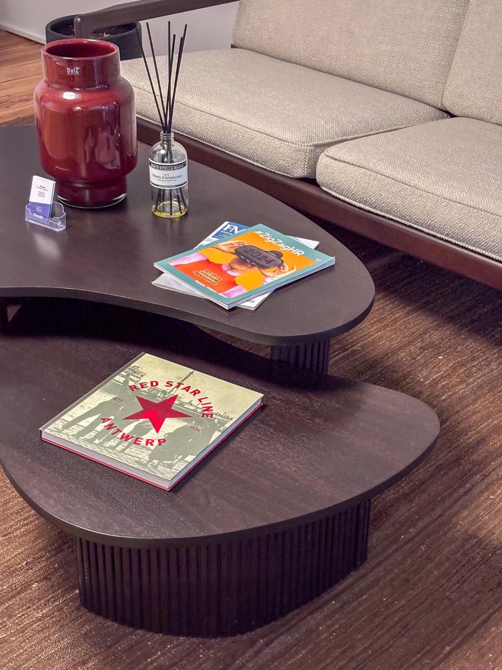 Rental furniture for Receptel’s office in Belgium
