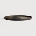 Graphite Combined Dots glass tray 