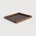 Ink Squares glass tray