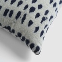 White Dots cushion - lumbar