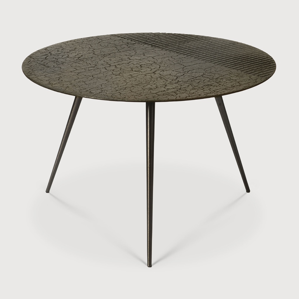 Luna coffee table - lava linear