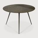 Luna coffee table - lava linear