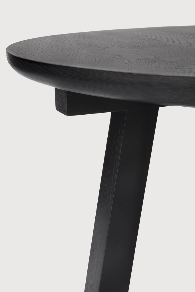 Oak Tripod side table 