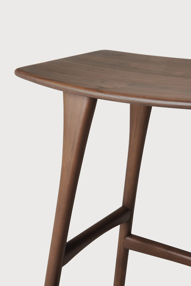 Teak Osso counter stool