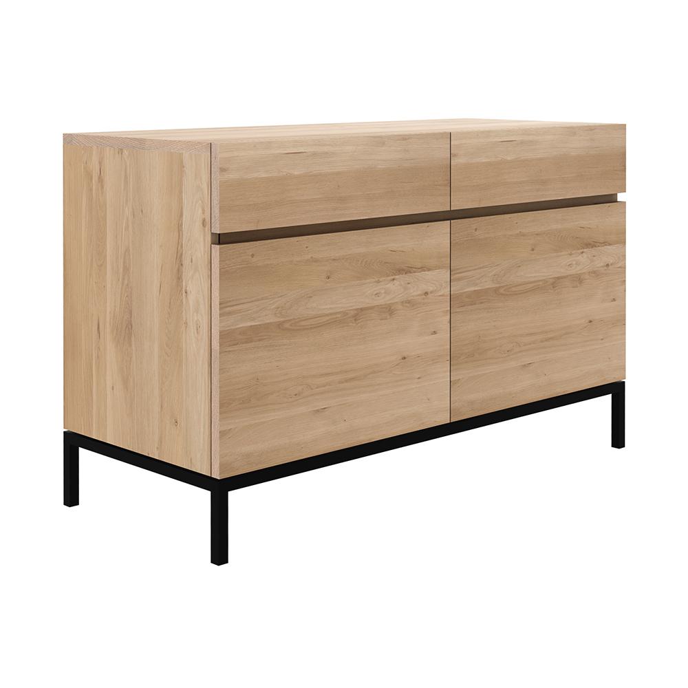 Ligna sideboard - black metal legs