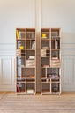 Pirouette book rack - 4 drawers 