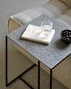 Triptic side table - lava