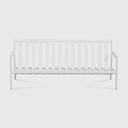 Jack outdoor sofa frame - aluminium - 2 seater