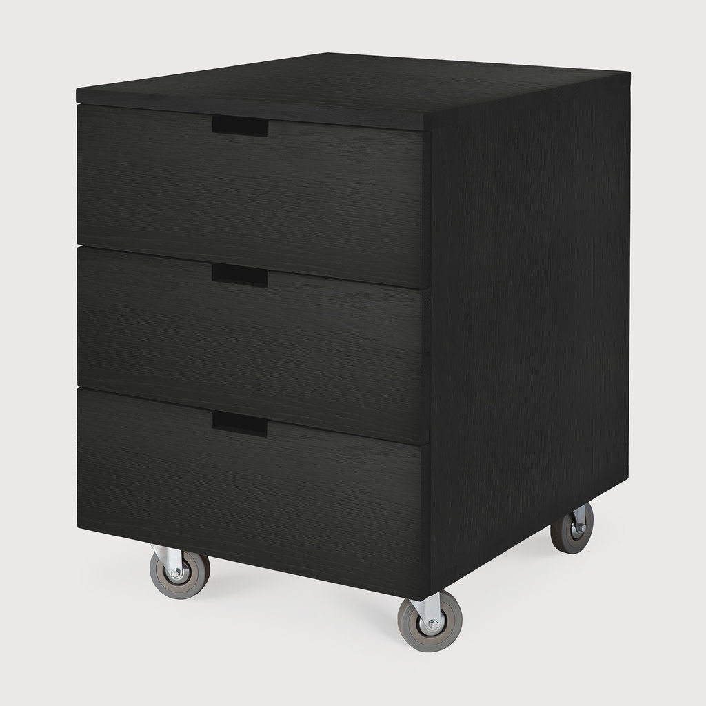 Billy black drawer unit