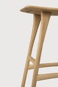 Oak Osso counter stool 