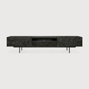 Graphic TV cupboard - 1 flip-down door - 2 drawers