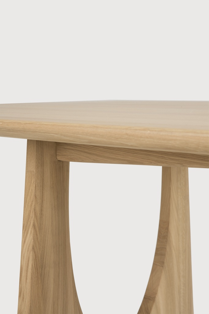 Oak Geometric dining table