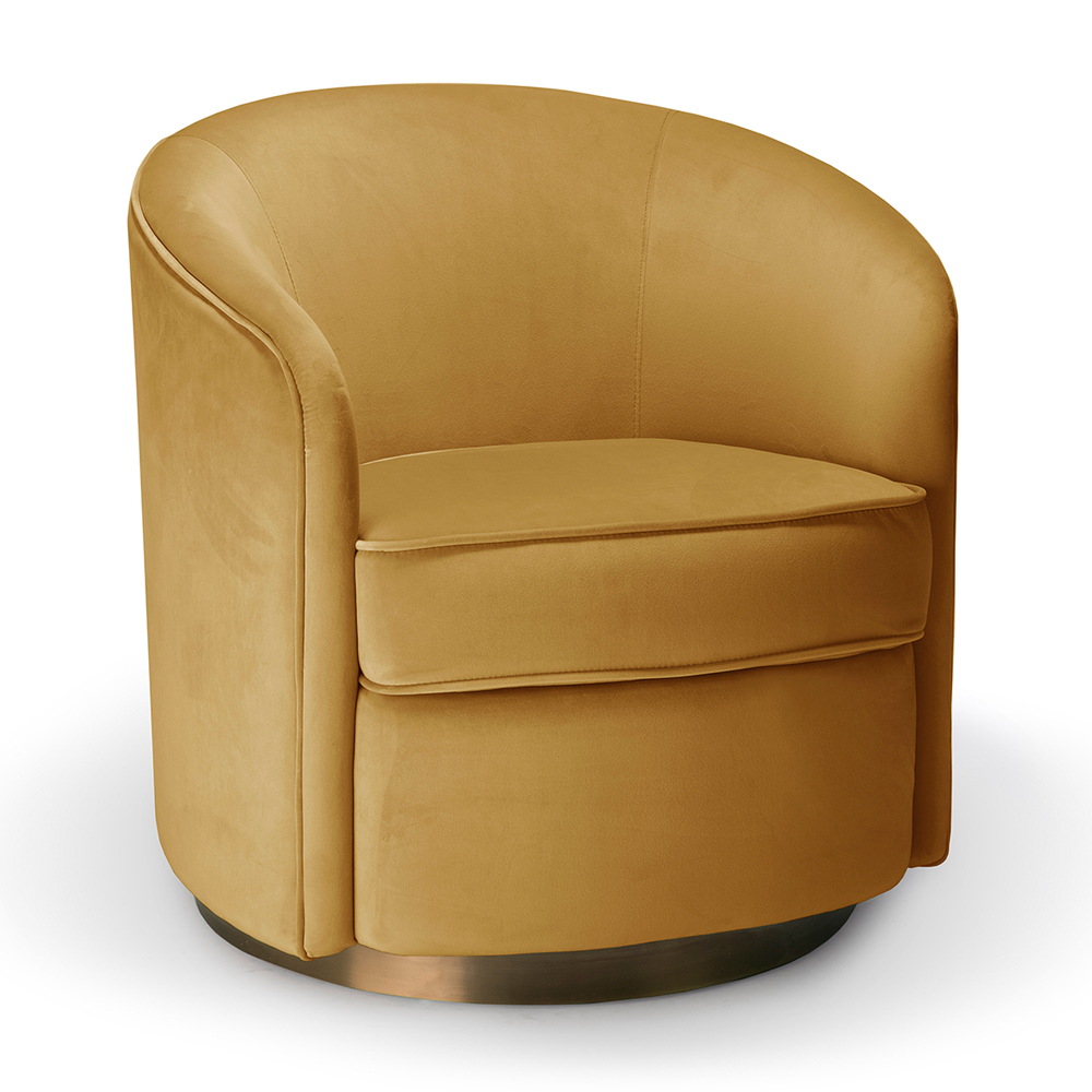 Swivel armchair