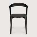 Oak Bok black dining chair