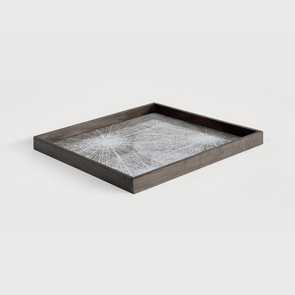 White Slices wooden tray