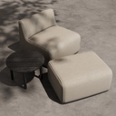 Sienna outdoor modular sofa - 1 seater