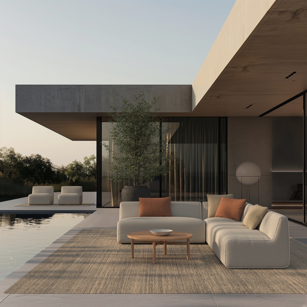 Sienna outdoor modular sofa - corner
