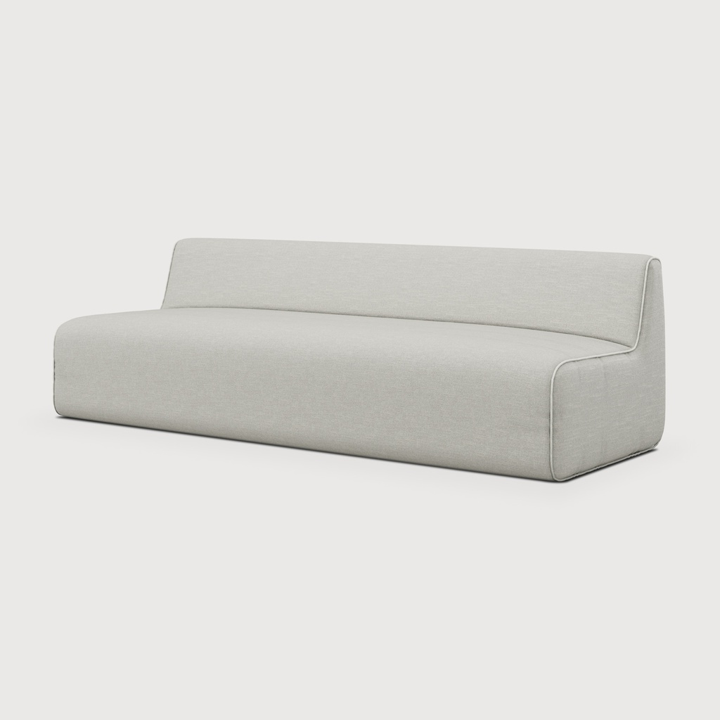 Sienna outdoor modular sofa - 3 seater