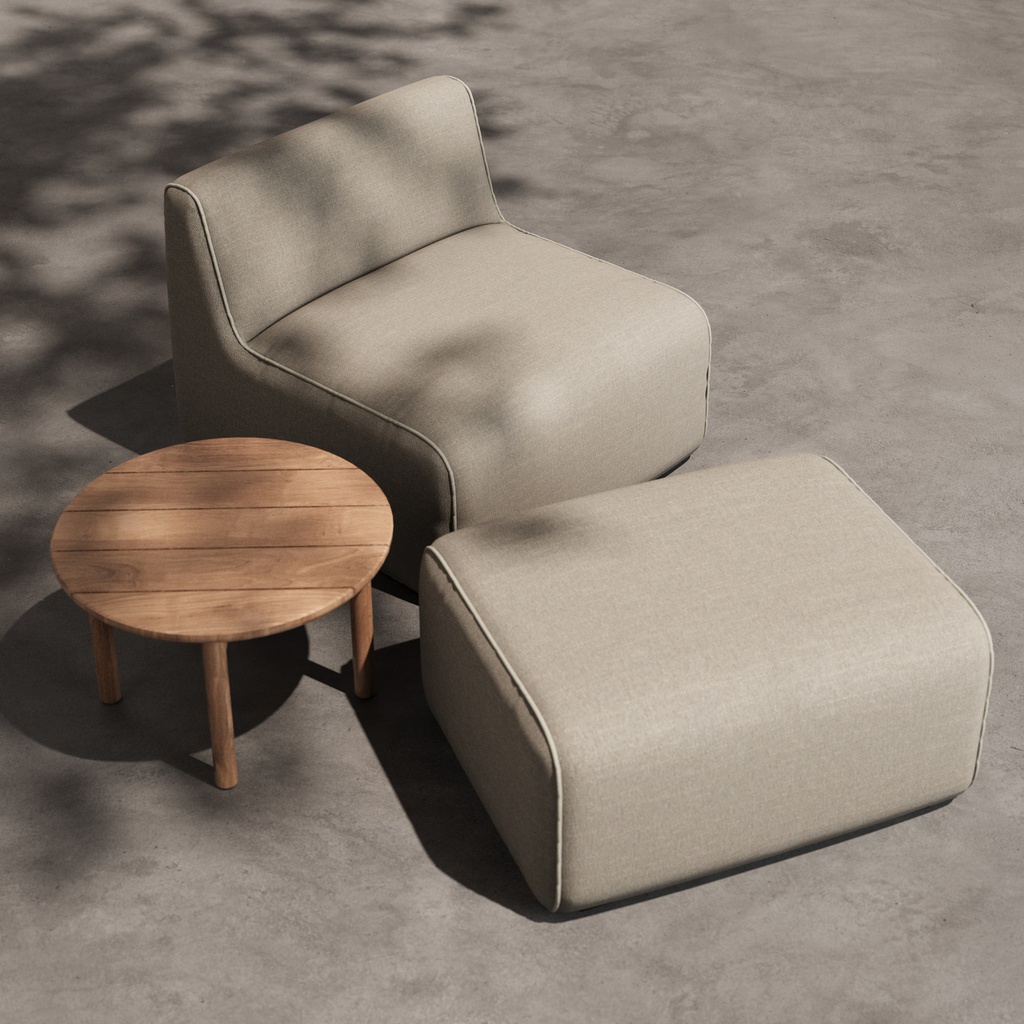 Sienna outdoor footstool