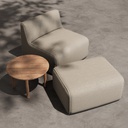 Sienna outdoor footstool