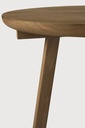 Teak Tripod side table 