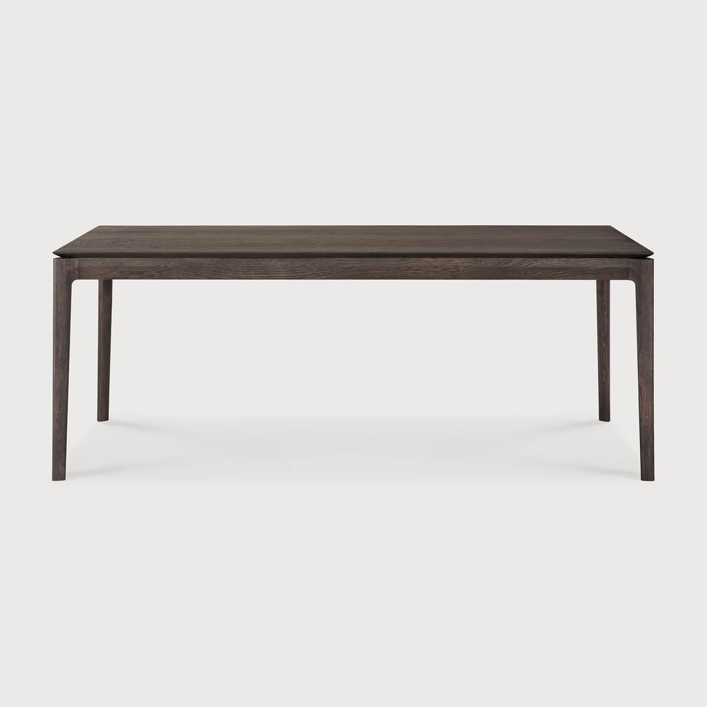 Oak Brown Bok extendable dining table