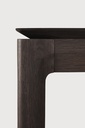 Oak Brown Bok extendable dining table