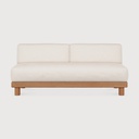Monocle outdoor sofa cushion set - 2 seater