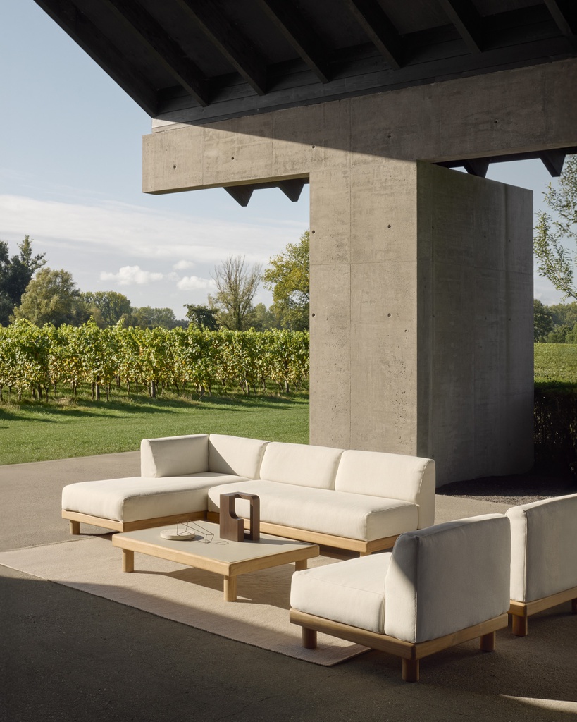 Monocle outdoor sofa frame - 2 seater