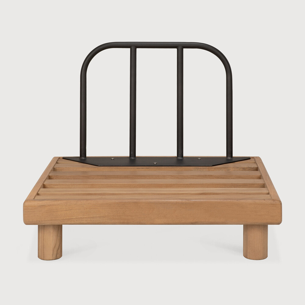 Monocle outdoor sofa frame - 1 seater