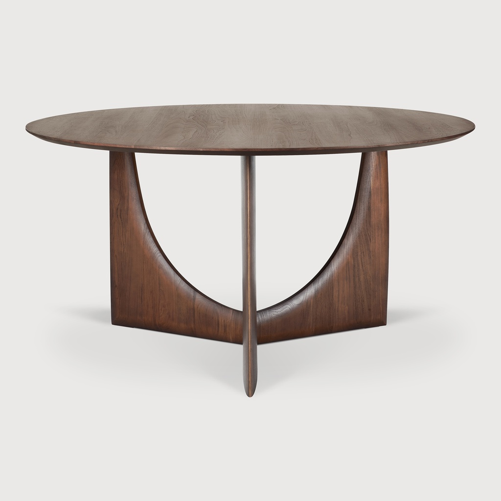 Geometric dining table