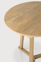 Oak Tripod side table 