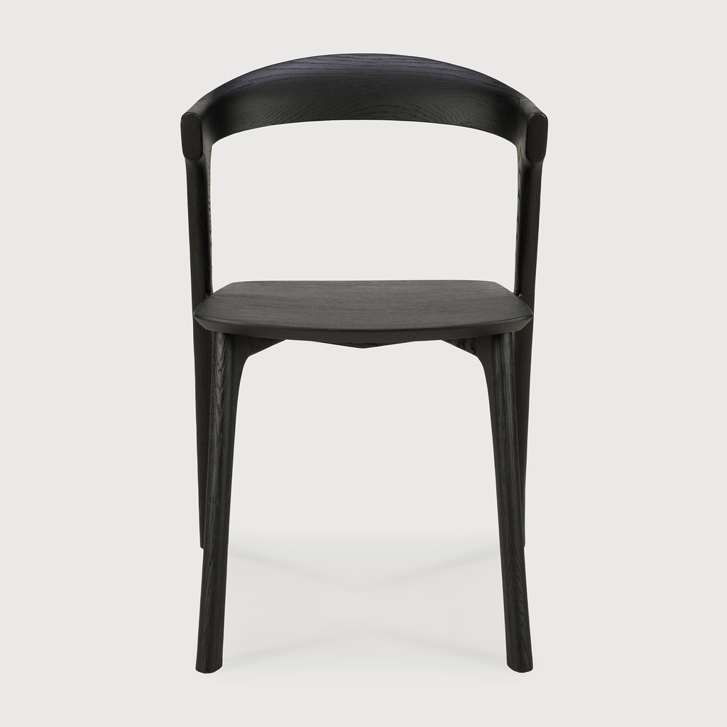 Oak Bok black dining chair