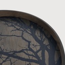 Black Tree wooden tray