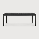 Bok outdoor dining table - black
