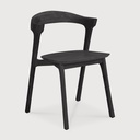 Bok outdoor dining chair - black