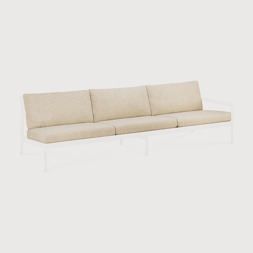 [21265] Jack outdoor cushion set - 3 seater (Natural)