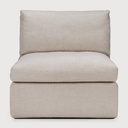 Mellow sofa - 1 seater - Ivory