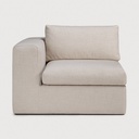 Canapé modulaire Mellow - Accoudoir bras gauche et droit - Ivory