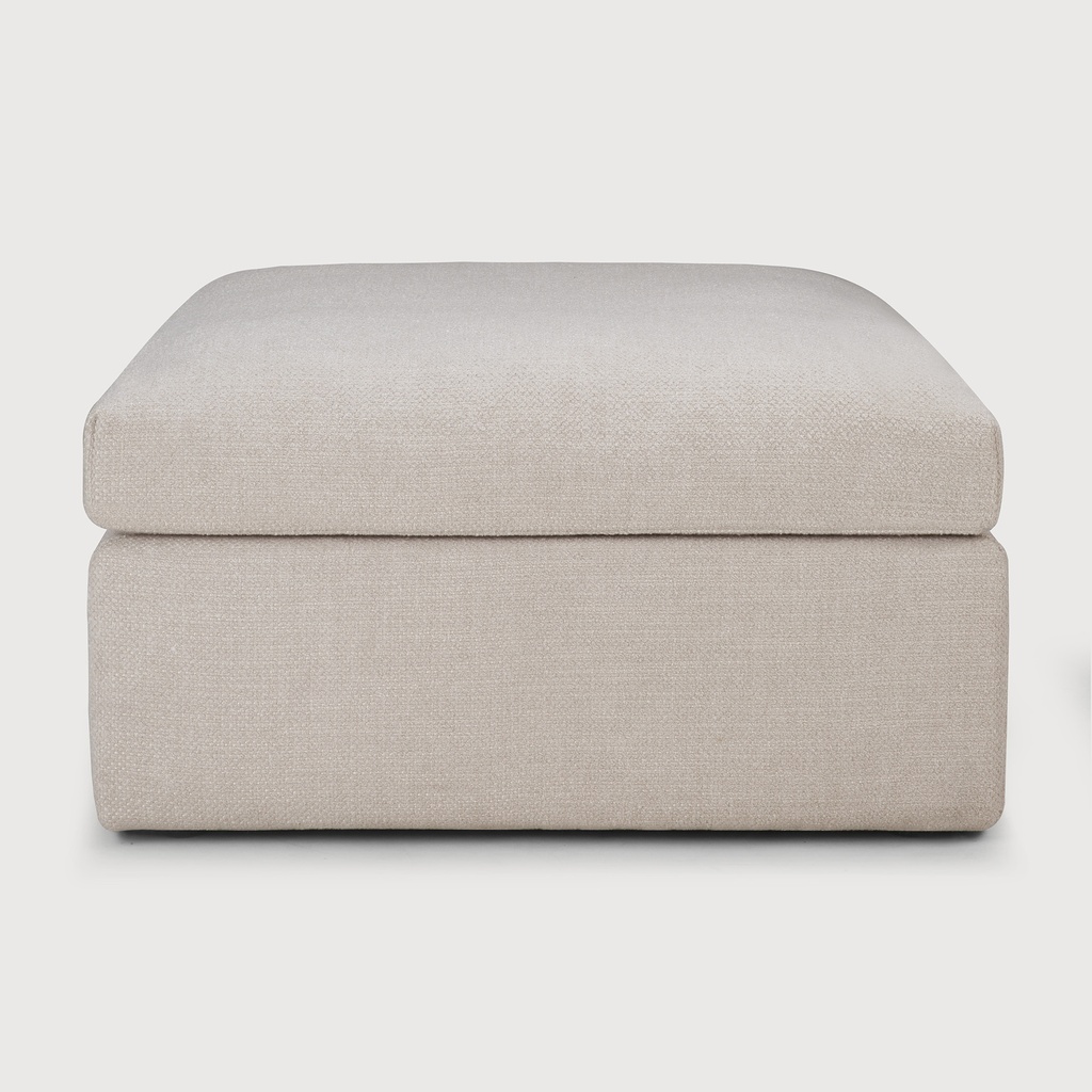 Mellow sofa - footstool - Ivory