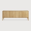 PI sideboard - 4 doors - horizontal grain